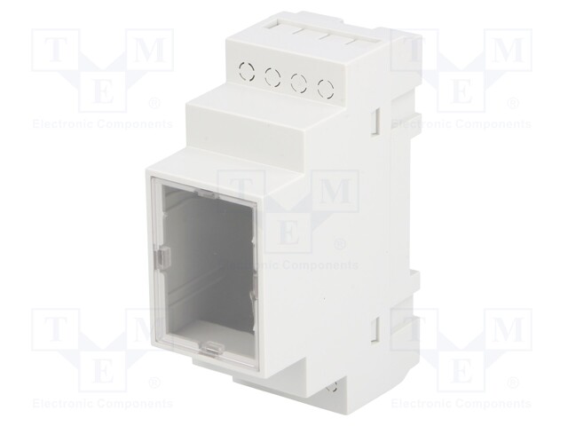 Enclosure: for DIN rail mounting; Y: 90mm; X: 35mm; Z: 65mm; ABS