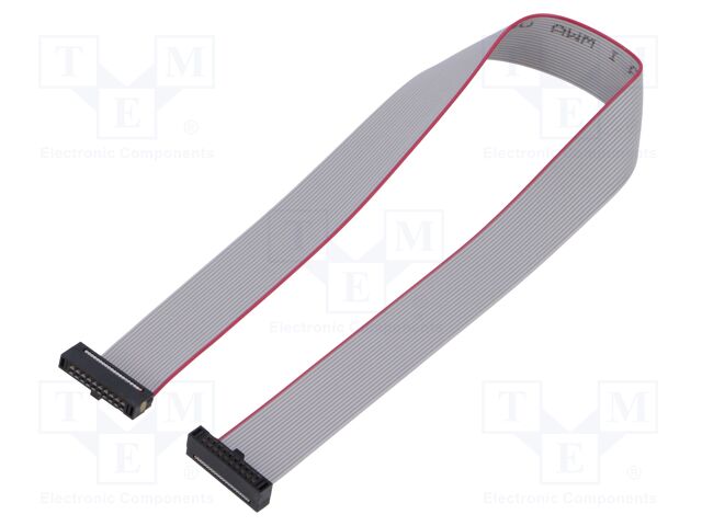 Ribbon cable with IDC connectors; Tape ph: 0.64mm; 254mm