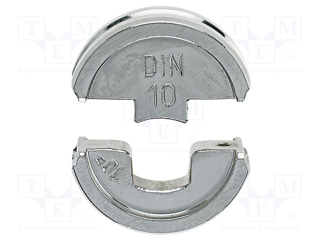 Crimping jaws; ring cable; 10mm2