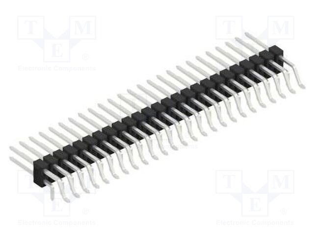 Connector: pin strips; pin header; male; PIN: 50; 2.54mm; SMT,THT