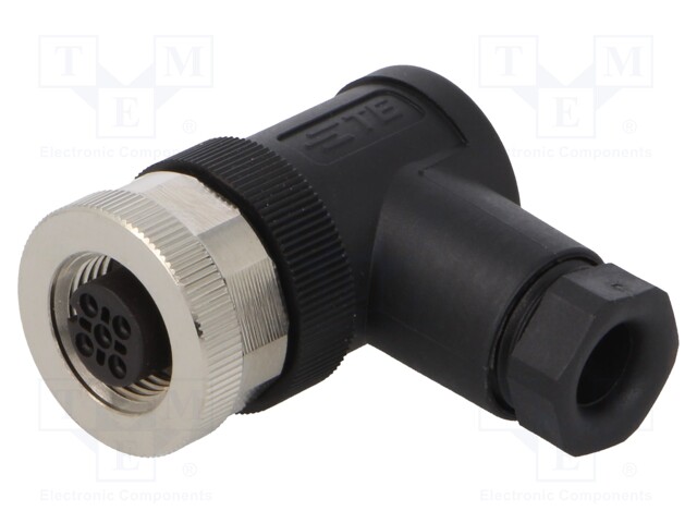Plug; M12; PIN: 4; female; A code-DeviceNet / CANopen; for cable