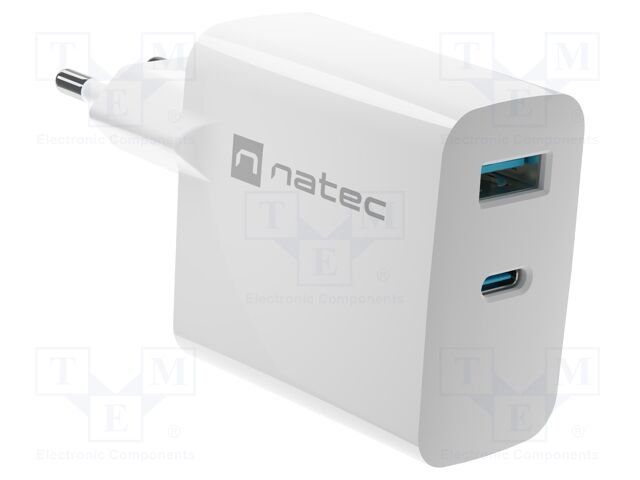 Power supply: switching; plug-in; 5÷20VDC; 3A; 45W; 90x51x29mm