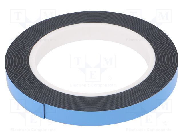 Tape: fixing; W: 12mm; L: 5m; Thk: 0.8mm; two-sided adhesive; acrylic