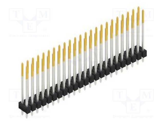 Connector: pin strips; pin header; male; PIN: 46; 2.54mm; THT; 2x23