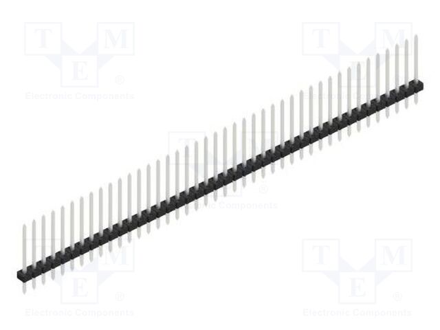 Connector: pin strips; pin header; male; PIN: 42; 2mm; THT; 1x42