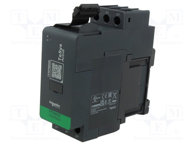 Power interface; for DIN rail mounting; 4kW; TeSys Island; 24VDC