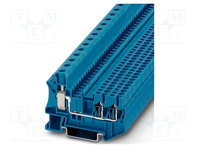 Splice terminal: rail; 55A; 800V; screw terminal; PA; L: 46.9mm