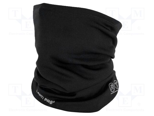 All-purpose tube scarf; black; Dim: 350x240mm; 260g/m2