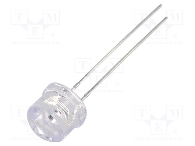 IR transmitter; 8mm; 940nm; transparent; 68÷100mW; 110°; THT; 50mA