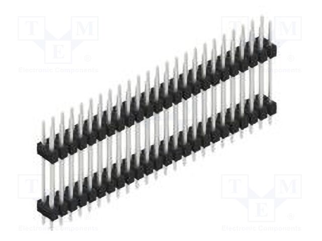 Connector: pin strips; pin header; male; PIN: 48; 2.54mm; THT; 2x24