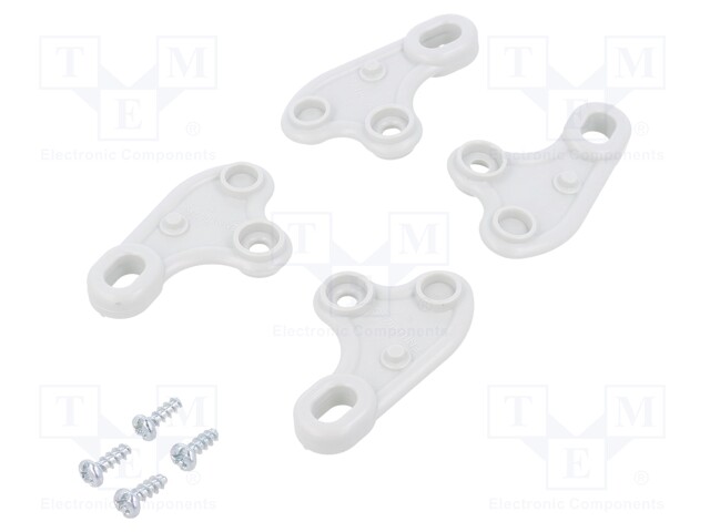 Fixing Lug, Steel, Pack 4, Thalassa TBS & TBP Series Enclosures