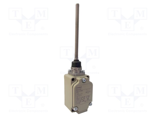 Limit switch; polyamide resin rod Ø8x95,4mm; DPDB; 10A; PG13,5