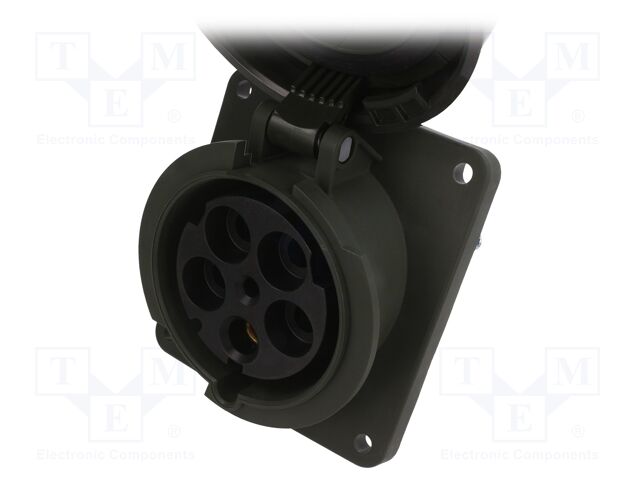 Connector: AC supply 3-phase; socket; female; 125A; 400VAC; IP67