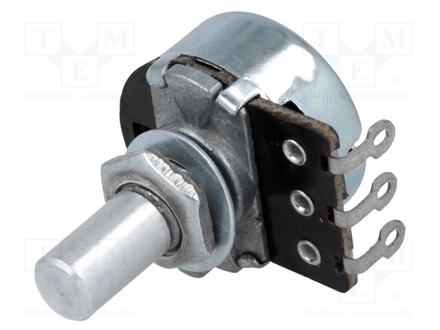 Potentiometer: shaft; single turn; 2.2kΩ; 200mW; ±20%; on panel