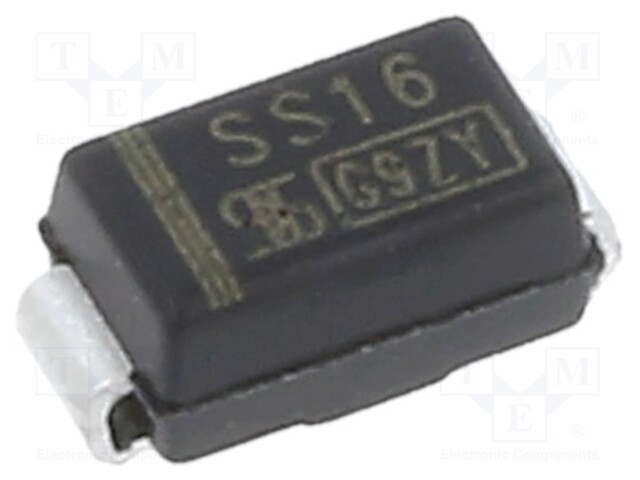 Diode: Schottky rectifying; SMD; 60V; 1A; SMA; Package: reel,tape