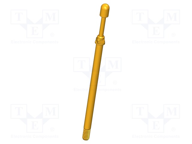 Test needle; Operational spring compression: 4mm; 8A; Ø: 2mm