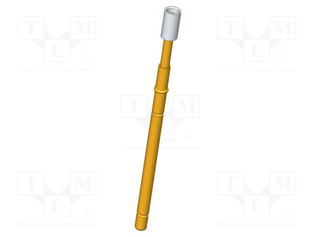 Test needle; Operational spring compression: 4mm; 5A; Ø: 2.3mm