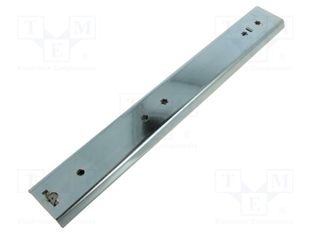Linear guides; steel; 840mm; telescopic; Plating: zinc