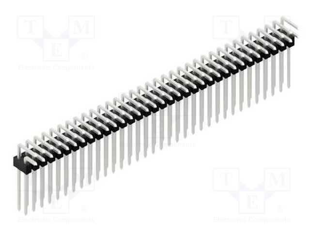Connector: pin strips; pin header; male; PIN: 68; 2.54mm; THT; 2x34