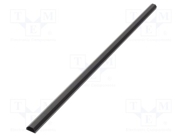 Closed cable trunkings; black; L: 1.1m; GOOBAY-90781; W: 33mm
