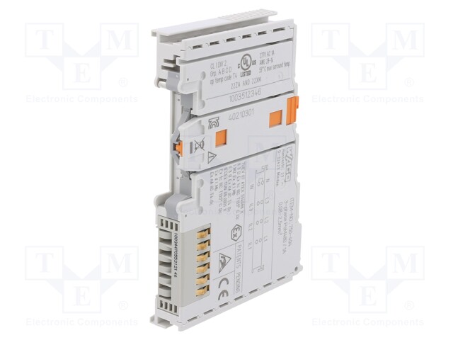 Power measurement terminal; DIN; IP20; IN: 6; 12x100x67.8mm