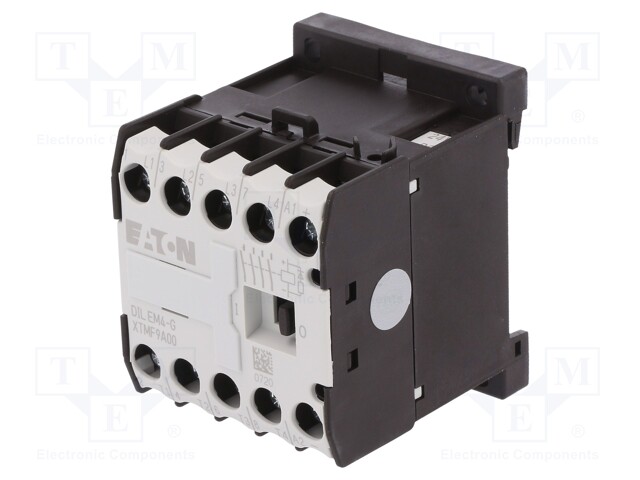 Contactor: 3-pole; NO x3; 24VDC; 8.8A; DILEM; screw terminals; 4kW