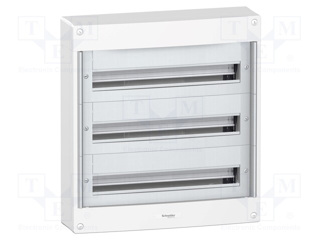 Enclosure: for modular components; IP40; No.of mod: 72; IK09