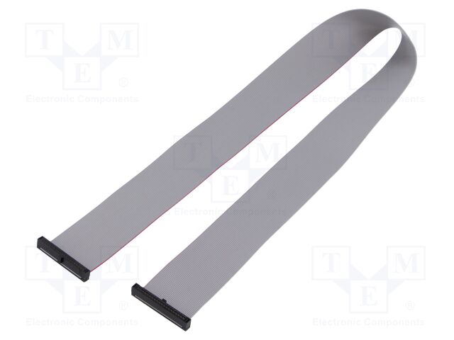 Ribbon cable with IDC connectors; Tape ph: 0.64mm; 457.2mm