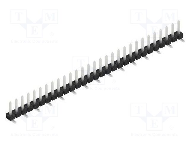 Connector: pin strips; pin header; male; PIN: 29; 2.54mm; SMT; 1x29