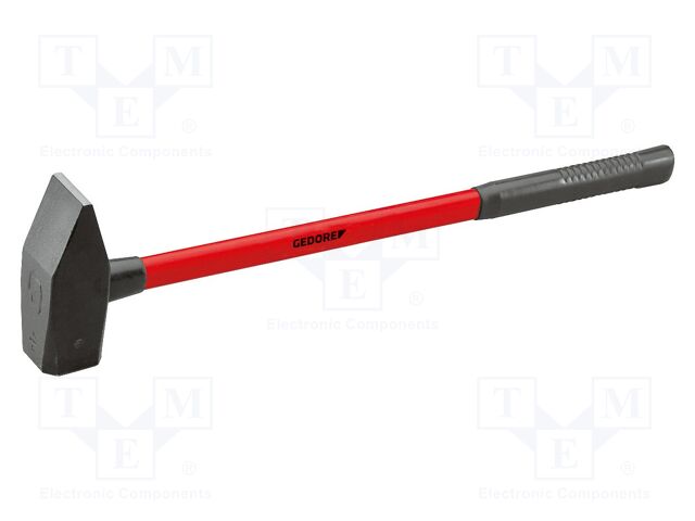 Hammer; 900mm; 8kg; fiberglass