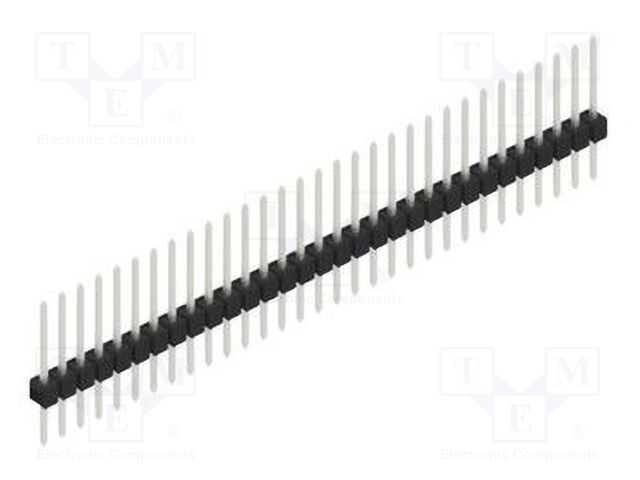Connector: pin strips; pin header; male; PIN: 31; 2.54mm; THT; 1x31