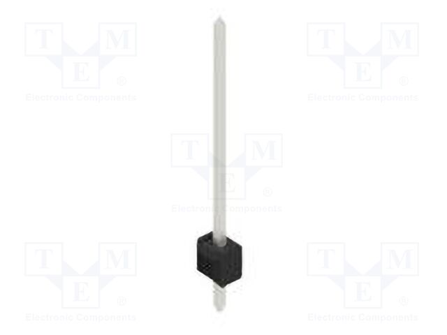 Connector: pin strips; pin header; male; PIN: 1; 2.54mm; THT; 1x1