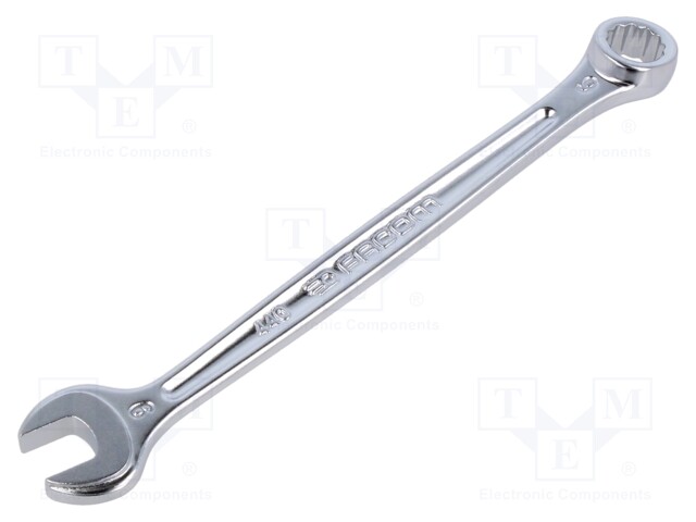 Wrench; combination spanner; 9mm; L: 138mm; satin