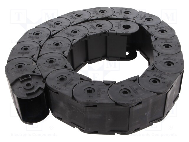 Cable chain; Series: Protection; Bend.rad: 100mm; L: 1040mm