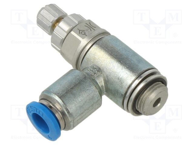 Throttle-check valve; Pressure: 0.2÷10bar; Temp: -10÷60°C; NBR
