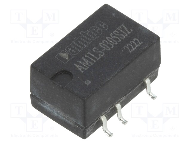 Converter: DC/DC; 1W; Uin: 2.97÷3.63V; Uout: 5VDC; Iout: 200mA; SMD