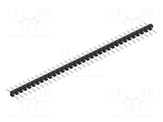 Connector: pin strips; pin header; male; PIN: 34; 2.54mm; SMT; 1x34