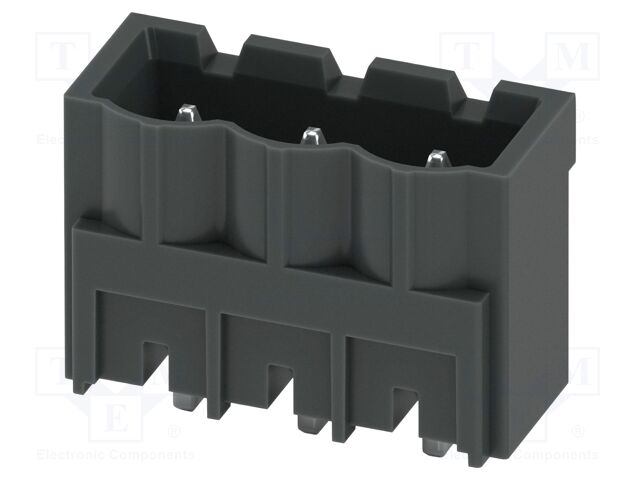 PCB headers, nominal cross section: 2.5 mm?, color: black, n