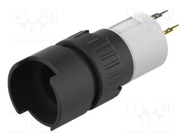 Switch: body; 16mm; Stabl.pos: 2; NO; Pos: 2; Cutout: Ø16.2mm; 51