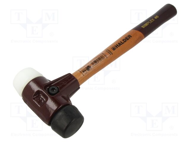 Hammer; 325mm; W: 115mm; 650g; 40mm; round; SIMPLEX
