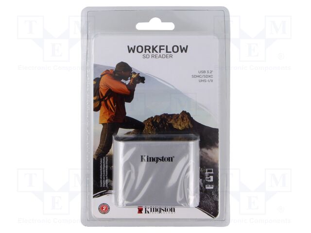 Docking station; USB 3.2 Gen 1; grey; Input: USB C socket; Out: SD