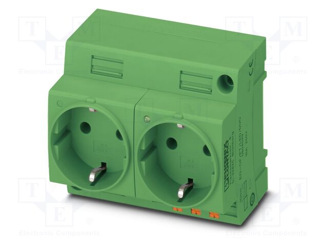 Connector: AC supply; socket; female; 16A; PIN: 3; push-in; 250VAC