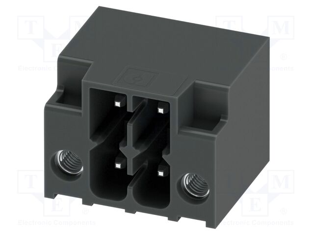 PCB headers, nominal cross section: 1.5 mm?, color: black, n