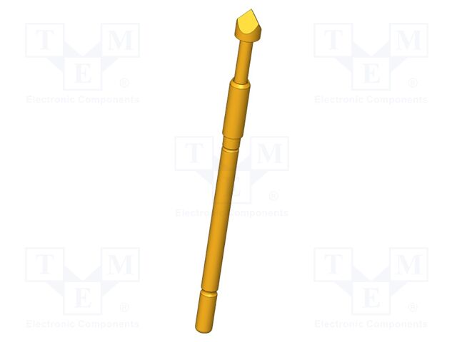 Test needle; Operational spring compression: 4mm; 5A; Ø: 2.5mm