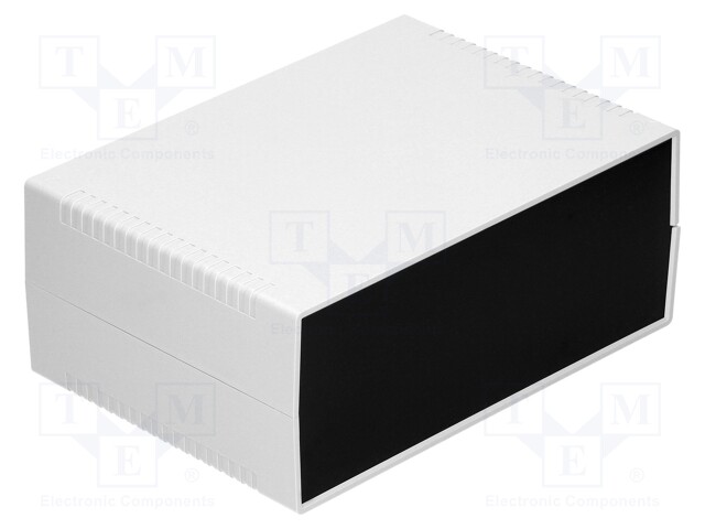 Enclosure: with panel; X: 260mm; Y: 180mm; Z: 105mm; ABS; light grey