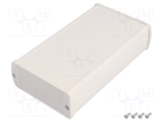 Enclosure: multipurpose; TEKAM; X: 85mm; Y: 160mm; Z: 37mm; aluminium
