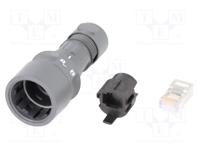 Connector: RJ45; plug; shielded; push-pull; Buccaneer 6000; IDC