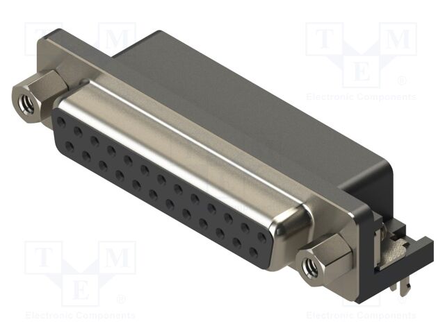 Connector: D-Sub; PIN: 25; socket; female; straight; THT; MHDR