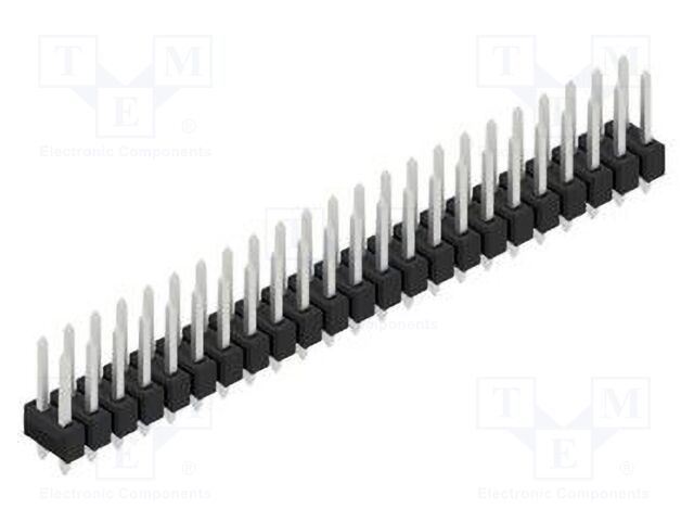 Connector: pin strips; pin header; male; PIN: 46; 2.54mm; THT; 2x23