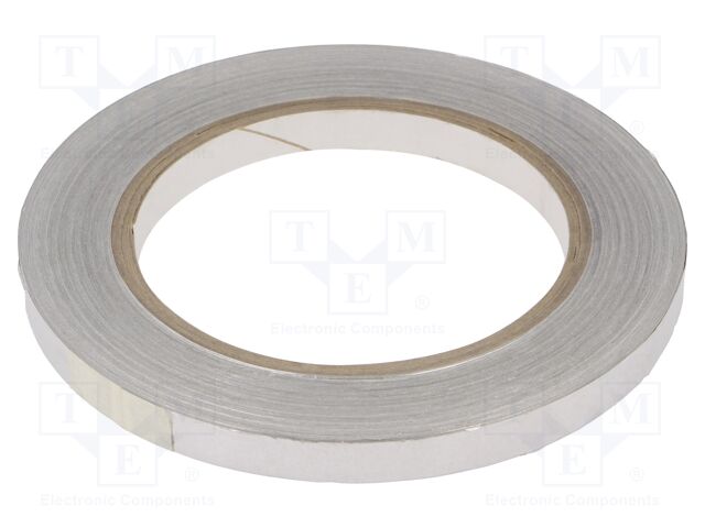 Tape: shielding; W: 9mm; L: 33m; Thk: 0.078mm; acrylic conductive